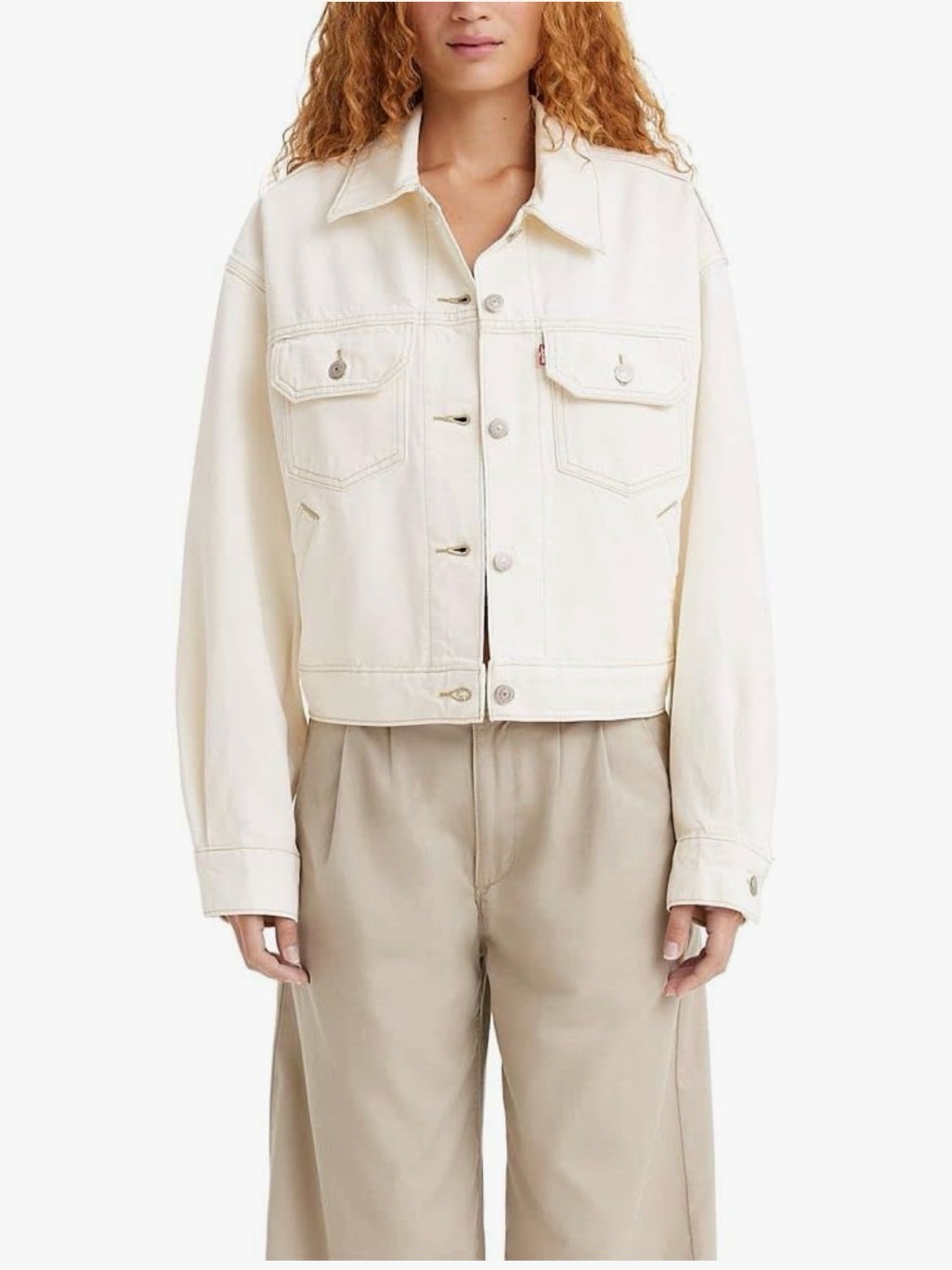 Levi's Womens Utility Baby Baggy Jacket